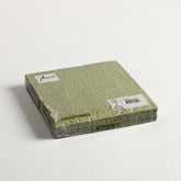 Napkin Green Leaf Set of 15